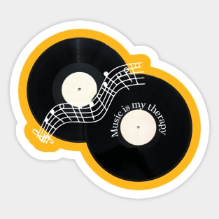 Music Therapy Sticker